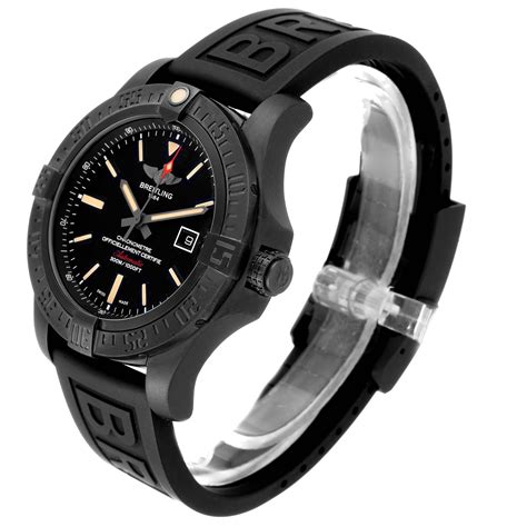 breitling avenger rubber strap